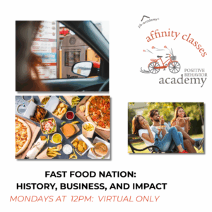 Winter 2026- Fast Food Nation: History, Business, and Impact